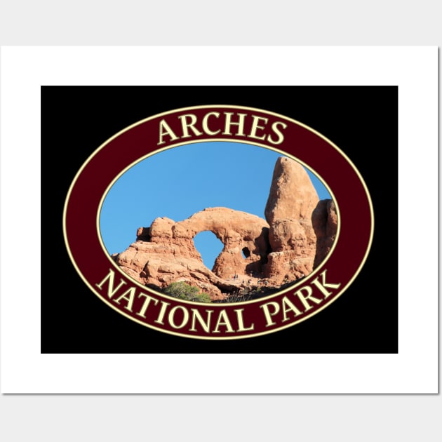 Turret Arch at Arches National Park in Moab, Utah Wall Art by GentleSeas